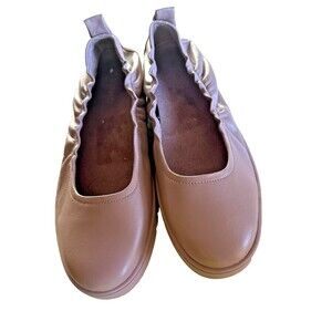 Vionic Uptown Ballet Magnolia Leather Size 11 M